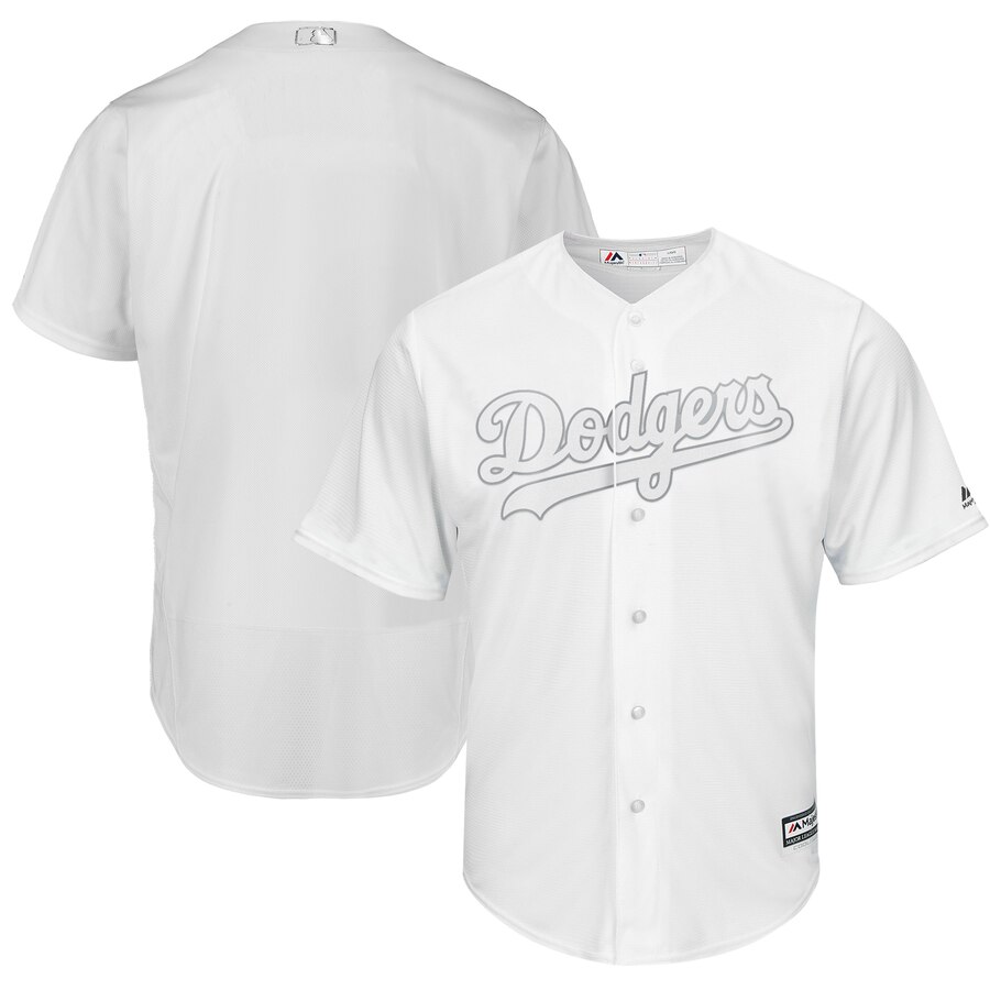 Men's Los Angeles Dodgers Majestic White 2019 Players' Weekend Replica Team Stitched MLB Jersey